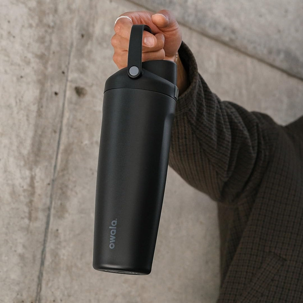 Owala FreeSip 30oz Insulated Stainless Steel Water Bottle - Two-Way Spout & Built-In Straw, BPA Free