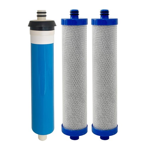 Reverse Osmosis Replacement Filter Kits Compatible with Whirlpool WHER 12 & 18 and Eco Water ERO-350 RO System