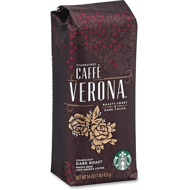 Starbucks Caffe Verona 1 lb. Whole Bean Coffee Whole Bean