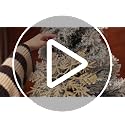 12-Pack 12" Glitter Snowflake Ornaments - Large Plastic Winter Decor