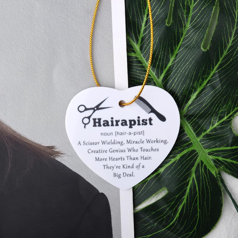 Hairapist B Christmas Ornament — Hair Stylist Gift for Daughter Boyfriend Ya0zeio