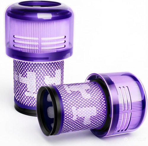 Dyson 2-Pack Filter Replacement | Compatible with V12 Detect Slim & SV30 Models - High Efficiency