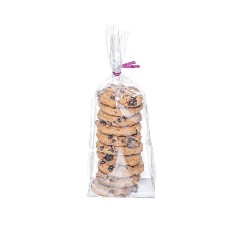 Restaurantware Flat Bottom Heat Seal Sandwich Bags Heat Sealable Food Bags - Gusset Bag with Paper Insert - Clear - 3 x 2 x 8 Inch - 100ct Box - Bag Tek