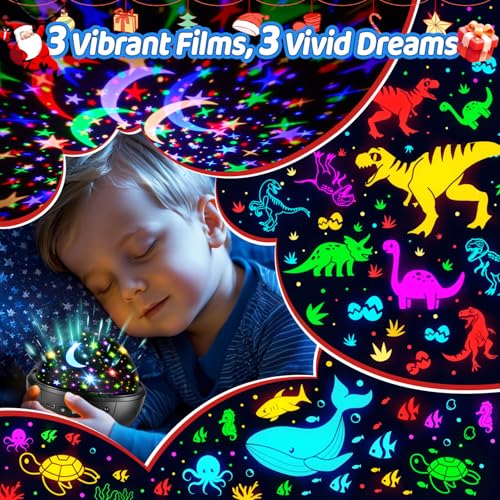 Kids Star Night Light Projector - 3 Themes, 93 Lighting Modes & Remote