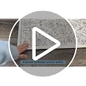 2-Piece Anti-Fatigue Kitchen Mat Set, Cushioned Waterproof Floral Floor Rugs