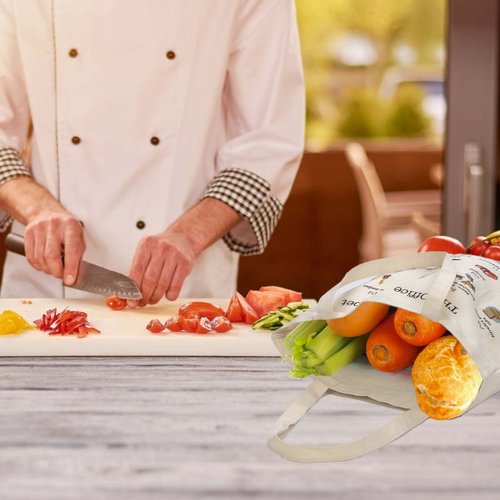 PuGez The Office Alphabet Tote Bag TV Show Merchandise Fans Kitchen Gifts Reusable Grocery Canvas Theme Presents for Office/Women/Sister, Shoulder/Travel/Work, White