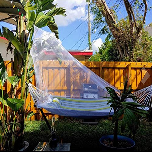Hanging Bed Canopy Mosquito Net - Fine Mesh Protection for Bedroom & Camping