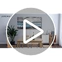 Large Black and White Beach Canvas Wall Art, 30x60 Ocean Wave Framed Decor