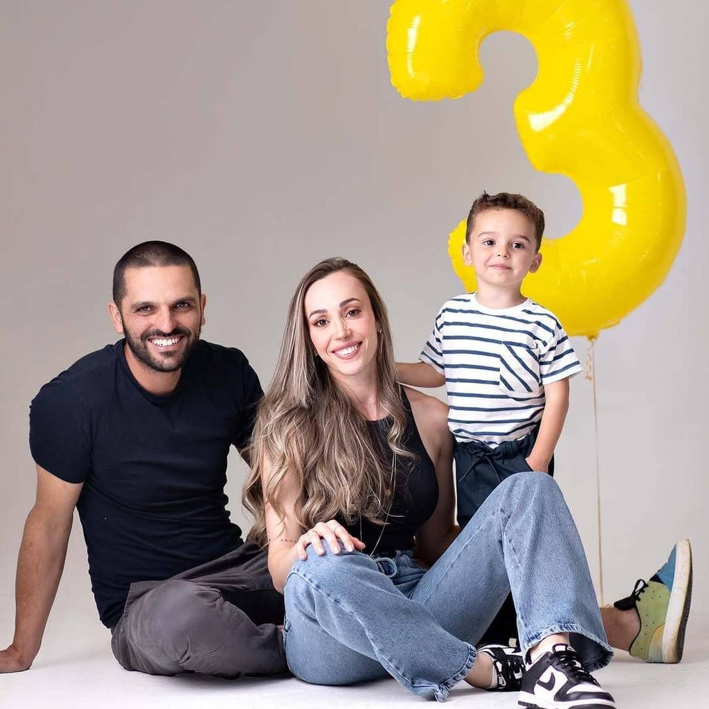 Yellow Number 5 Balloon - 40 Inch Giant Foil Balloon for 5th Birthday Party Decorations