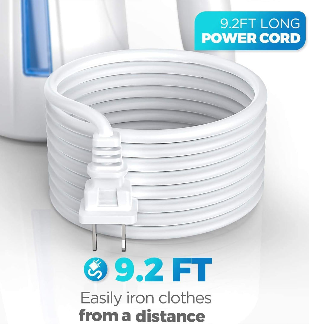 OGHom Handheld Clothing Steamer - 700W Portable Travel Steam Iron with 240ml Capacity (Blue)