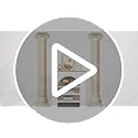 2 Pack Greek Column Cardboard Cutouts for Party Backdrop Decorations