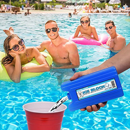 GoPong Ice Pack Flask 2 Pack - Hidden Alcohol Travel Flasks, 28 oz Total, Stealth Liquor Containers for Beaches, Cruises & Sports Events