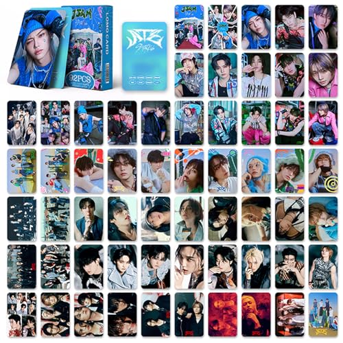 60 Pcs K-Pop Photo Card Set with 32 Stickers - Fan Collection Gift