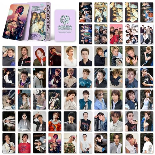 60-Piece Photo Card Set with 32 Stickers, Collectible Lomo Cards Gift