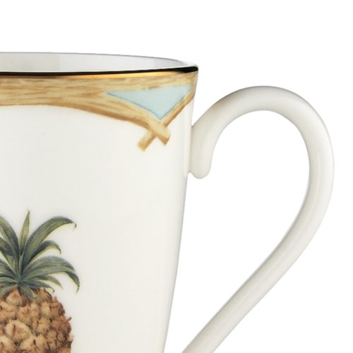 Lenox 897299 British Colonial Bamboo Mugs, Set of 4