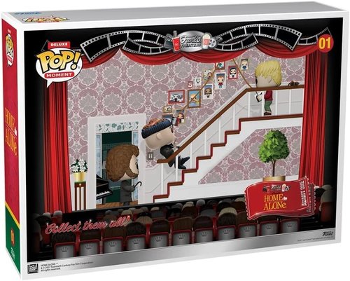 Funko Pop Moment Deluxe #01 - Home Alone Exclusive Collectible Figure | Perfect Gift for Fans