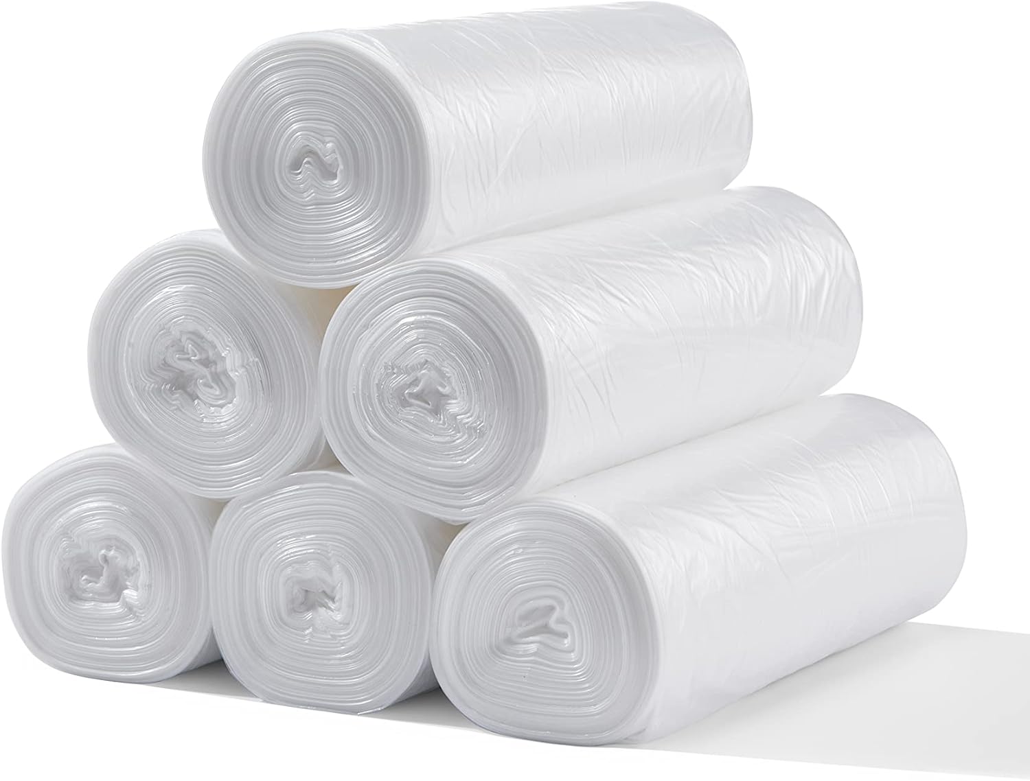 TYPLASTICS Trash Can Liner - 1000 Count Perforated Garbage Bags for 7-10 Gallon Bins | Ideal for Home & Office
