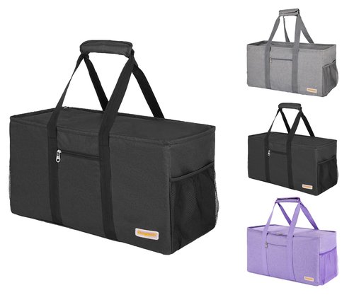 Dongawin Extra Large Utility Tote, Waterproof Beach & Picnic Bag, Foldable & Reusable Storage（2pack）