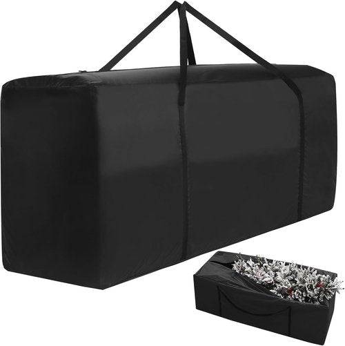 Extra Large Waterproof Patio Cushion Storage Bags by [Brand Name] - 177 Gallon Capacity with Handles & Dual Zippers | Fits 12 Ft Trees & Holiday Decor, 68" x 30" x 20"
