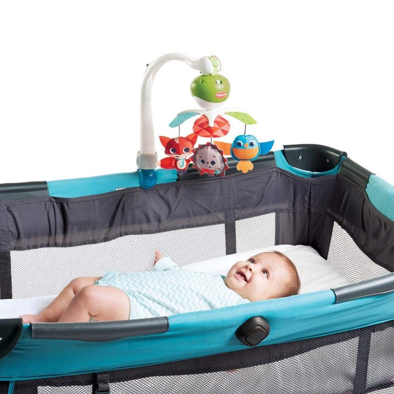 Tiny Love Meadow Days Baby Mobile for Crib, Newborn Baby Toys, Portable Mobile