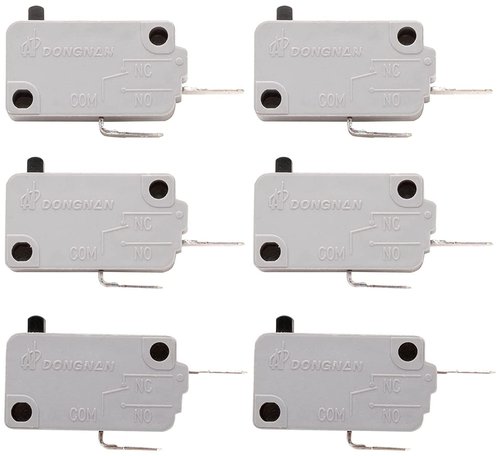 KW3A Microwave Oven Door Switch 16A 125V/250V Door Interloc (4 Normally Open and 2 Normally Close) (6)