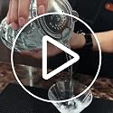 Etens Silver Cocktail Strainer with Removable Spring - Bar & Martini Strainer for Boston Shaker