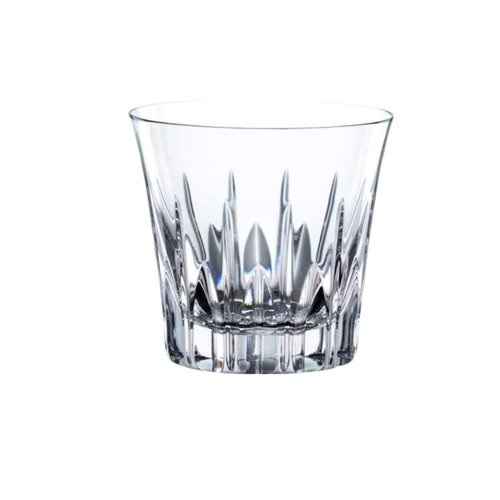 Nachtmann Classix Double Old-Fashioned Glass, Set of 4, 11-Ounce, Lowball Cocktail Glasses European-Made Crystal, Dishwasher Safe, Professional Quality Cocktail Glass Gift Set