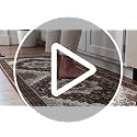 3-Piece Boho Kitchen Rug Set, Non-Slip Washable Floor Mats for Kitchen