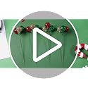 12-Pack Christmas Ball Ornament Picks & Sprays, 7.9 Inch Shatterproof Stems