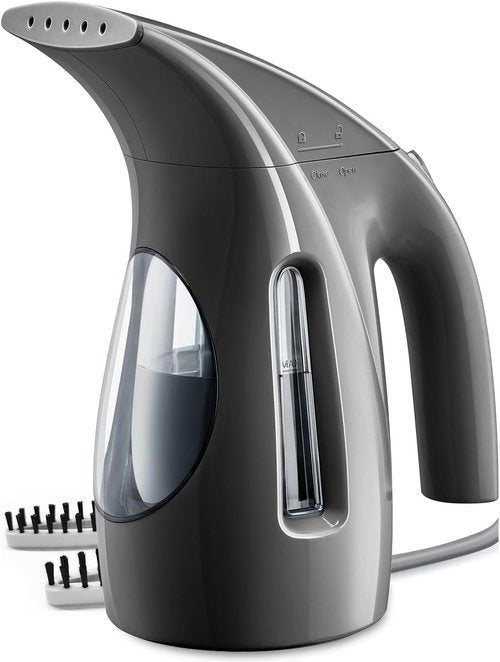 HiLIFE Portable Clothes Steamer - 700W Handheld Design with 240ml Capacity | Black, Wrinkle Remover