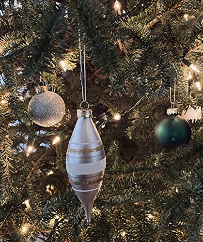 200 Pack Gold Christmas Ornament String Hangers with Snap Fasteners - Nomad Brand