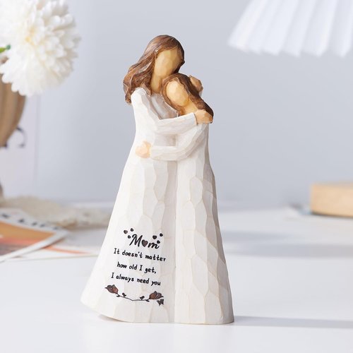 Kohehe Handmade Figurine Gift for Mom - 5.5" Meaningful Birthday & Mother's Day Present