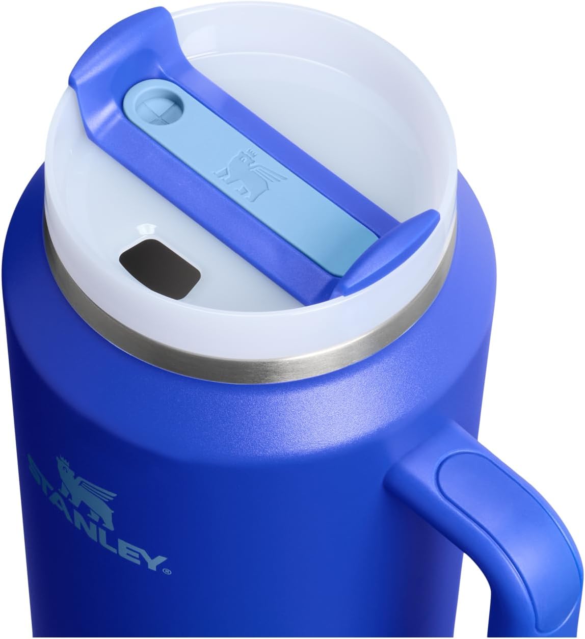 STANLEY Quencher H2.0 Tumbler - 64 oz Insulated Stainless Steel Cup with Handle & Straw | BPA-Free | Cobalt