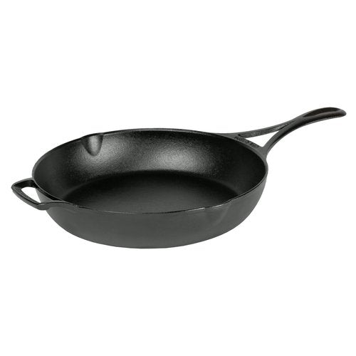 Lodge Blacklock 10.25" Triple Seasoned Cast Iron Skillet - Lightweight - Easy Cleanup - Premium Cookware