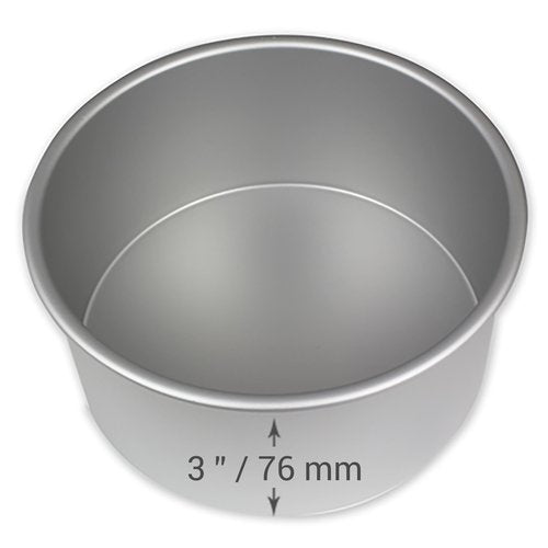 PME Professional Aluminum Baking Pan Round 9 x 3