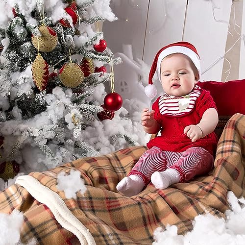Fluffy Artificial Fake Snow Cotton for Christmas & Holiday Decor (5.6 oz)