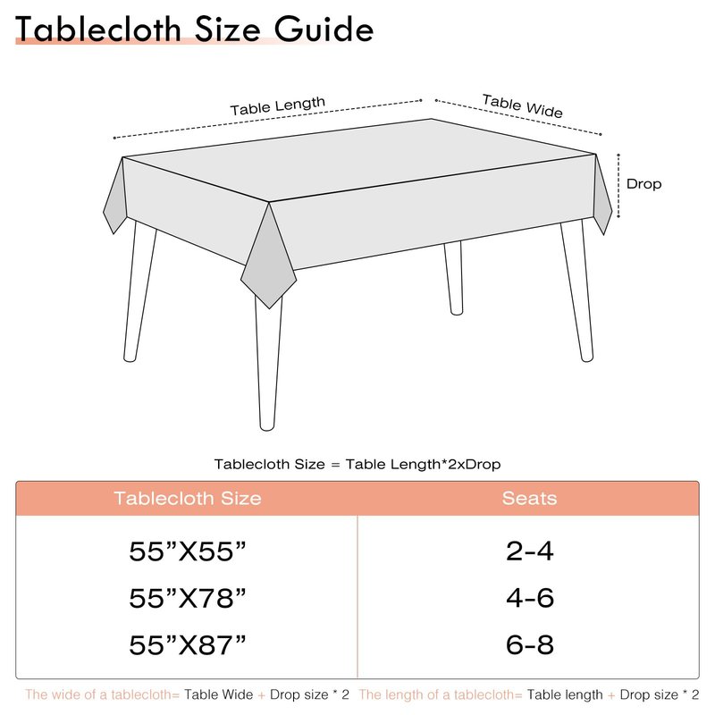 FAVE Peony Gold Tablecloths Vinyl Tablecloth for Kitchen Dining Table Wipeable PVC Tablecloth Cover for Rectangle Table for Wedding, Banquet, Birthday, Party, Restaurant Decorations（Gold,55”x87”）