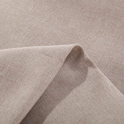 Linen-Look Decorative Bed Runner & Table Scarf (19.5" x 102") - Bisque