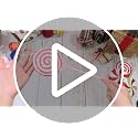Threehoney Pink Candy Cane Christmas Decorations 16 pcs Holiday Ornaments