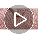 Queen Size Fleece Blanket, Lightweight Jacquard Waffle Design, 90x90 Inch
