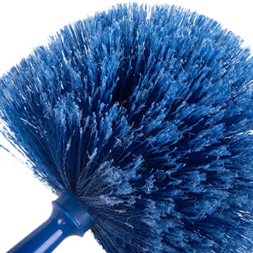 Round Cobweb Duster Head with Electrostatic PVC Bristles for Ceilings
