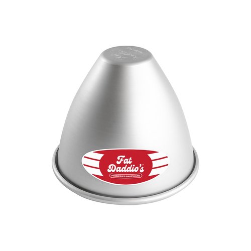 Fat Daddio's PDV-05 Dolly Varden Doll Cake Pan, 5.25 x 4.5 Inch, Silver