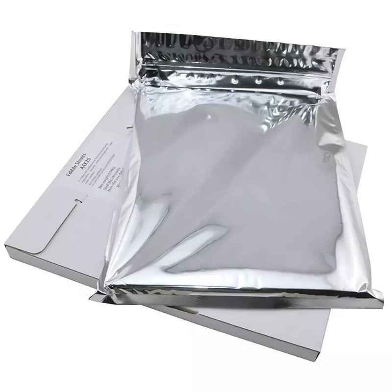 CRANBOLY 25 pcs Edible Paper 11.7" x 8.3" A4 Frosting Sheets Icing Sheets for Cakes Printable Sugar Sheets Edible Paper Cake Edible Sheets in Resealable Packaging for Cake Toppers