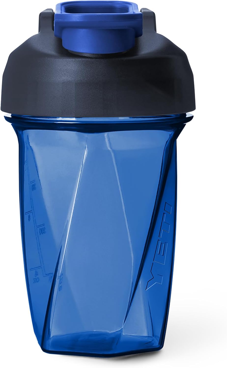 YETI Yonder Helimix Vortex Blender Shaker Bottle - 20oz | Portable Protein Drink Cup | Dishwasher Safe, Royal Blue