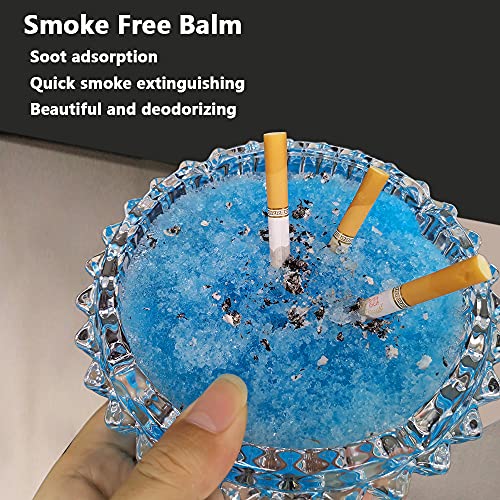 Smokeless Ashtray Sand for Cigarettes - Odor Eliminator & Fire Safety