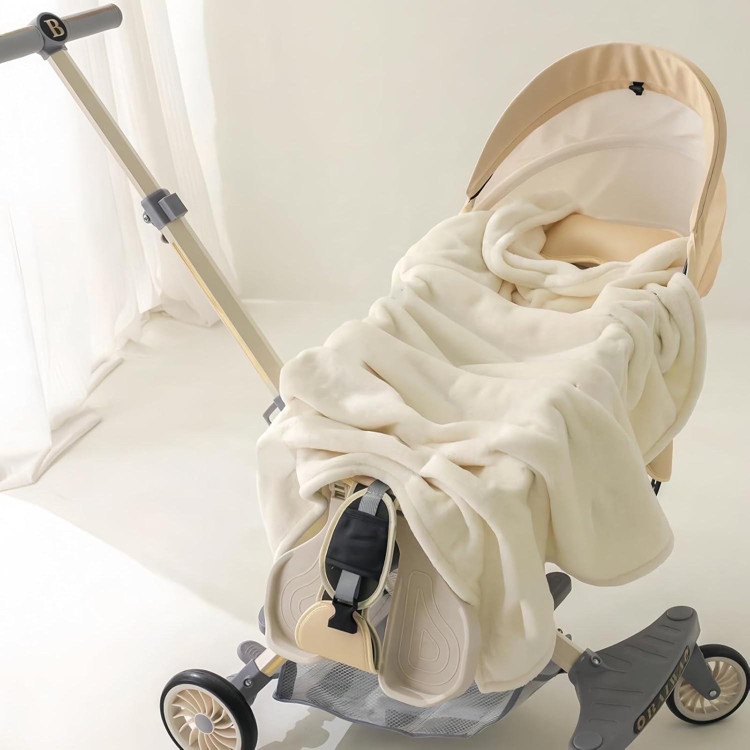 Skiennix Ultra Soft Baby Receiving Blanket - Cozy 31”x40” Unisex Swaddle for Infants & Toddlers