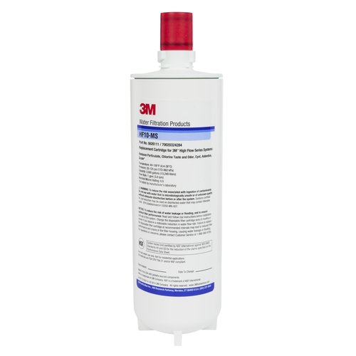 3M Water Filtration System High Flow Series Replacement Cartridge HF10-MS, 5626111