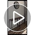 Narrow Console Table - 29.5-Inch Thin Sofa Table for Entryway & Hallway