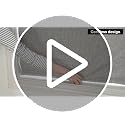 No Drill Cordless Roman Shades, 34" W x 64" H, Beige - Light Blocking & Heat Insulating