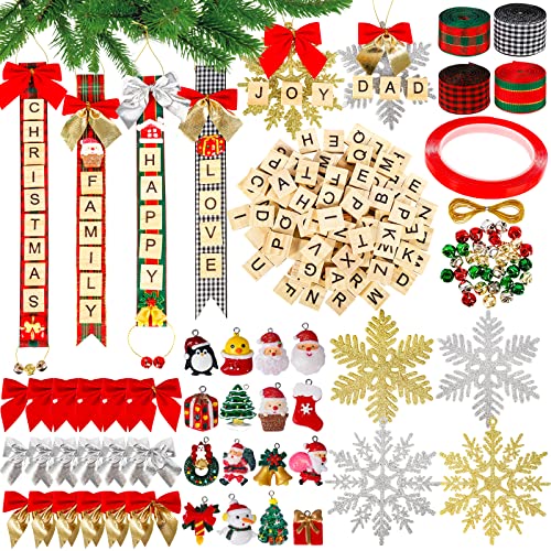 312-Piece DIY Christmas Ornament Craft Kit for Kids and Adults